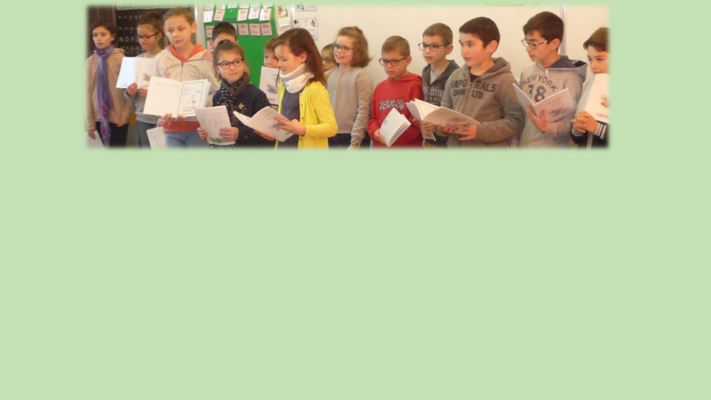 Dans les classes...